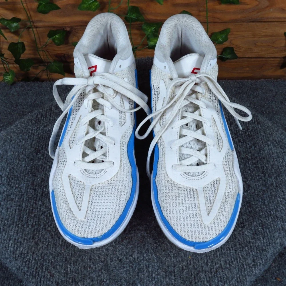 Jordan Tatum 1 St. Louis Mens Basketball Shoes Size 10 Athletic White Blue Red